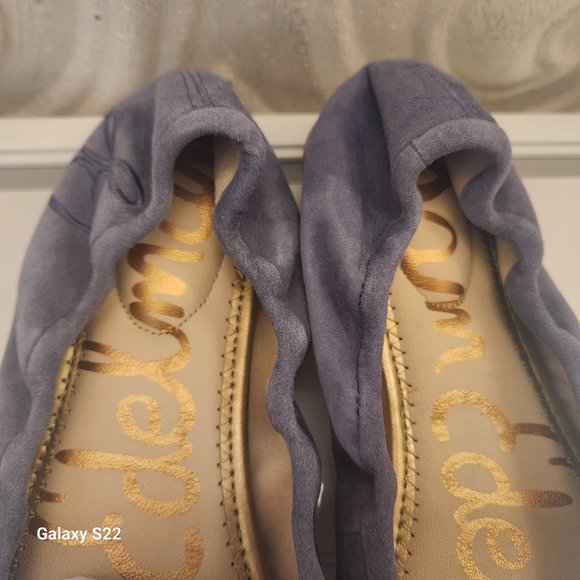 Sam Edelman "Felicia" Leather Purple Flats. NWT. Size 7 and 9 - Picture 5 of 9